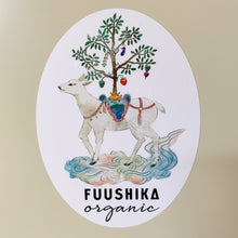 画像をギャラリービューアに読み込む, FUUSHIKAステッカー